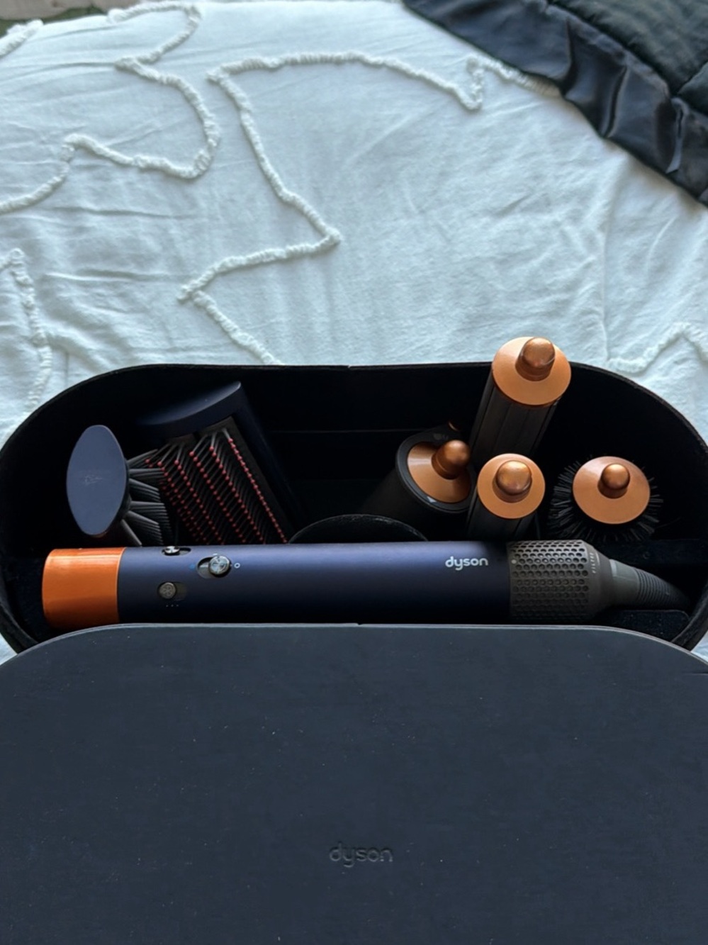 Dyson Multi-Attachment Styler in Navy and Copper